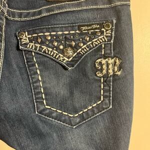 Miss Me Women Jeans 29 waist 41 long Straight Leg JES397TL